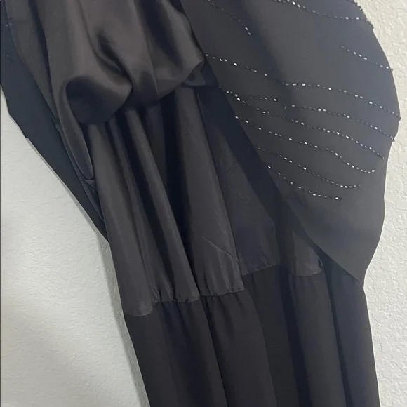 Elegant Black Evening Jumpsuit - Picture 6 of 6